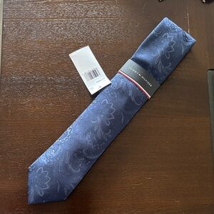 Tommy Hilfiger Navy Floral Men's Tie
